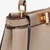 Fendi Peekaboo Mini Tortora
