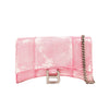 Balenciaga Hourglass Denim Pink