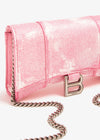 Balenciaga Hourglass Denim Pink