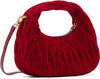 MiuMiu Wander Velvet Mini Red