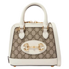Gucci Mini Horsebit 1955 Top Handle Bag in GG Supreme Canvas & Leather