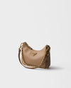 Prada Re-Edition mini Saffiano Beige