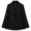 loro piana tessuto - peacoat doppiopetto taglio kimono