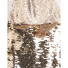 patrizia pepe - top paillettes gold