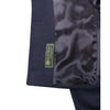 loro piana tessuto - cappotto corto pelliccia blu