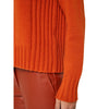 alpha studio - girocollo cashmere zucca