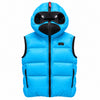 ai-riders - gilet trapuntato azzurro