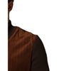 dolce & gabbana - Brown Velvet Calfskin Jacket
