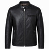 schott nyc - giacca pelle di capra marrone