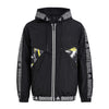 moose knuckles - giacca a vento nera