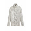 balmain - Metallic Cabled Turtleneck