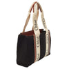 chloé - woody wool leather black