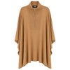 alpha studio - lupetto zip poncho total look