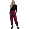 patrizia pepe - pantaloni lunghi bordeaux