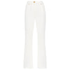 balmain - pantaloni a zampa bianchi