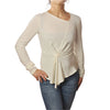 patrizia pepe - blusa taglio incrociato