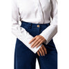 off - pantaloni velluto a gamba larga