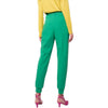 pinko - pantaloni paulette verde
