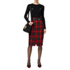 elisabetta franchi - gonna scozzese