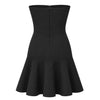 dolce & gabbana - abito nero con gonna