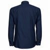loro piana tessuto - camicia in cotone blu