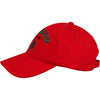 balmain - cappello con visiera arancione