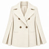 loro piana tessuto - peacoat doppiopetto taglio kimono