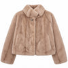 off - giacca eco-pelliccia corta