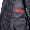 ermenegildo zegna tessuto - Completo lana gessato blu