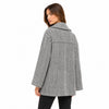 patrizia pepe - cappotto black & white granit