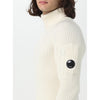 c.p. company - turtle neck re-wool panna