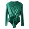 elisabetta franchi - body a maniche lunghe
