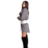 elisabetta franchi - top bianco con coulisse