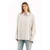 patrizia pepe - camicia metal grey
