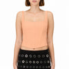 patrizia pepe - top golden beige
