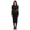patrizia pepe - abito slim lungo