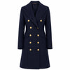 loro piana tessuto - cappotto capolavoro blu