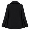 loro piana tessuto - peacoat doppiopetto taglio kimono