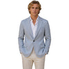 dolce & gabbana - giacca monopetto azzurra