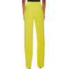 pinko - pantaloni hulka gialli