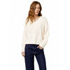 alpha studio - scollo v m/l boxy weaving