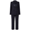 loro piana tessuto - completo doppiopetto blu