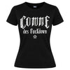 comme des fuckdown - t-shit stampa e borchie