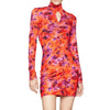 patrizia pepe - Abito fantasia multicolor