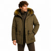 moose knuckles - Giacca lunga con cappuccio