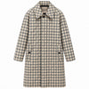 tod's - Cappotto in nylon a quadretti