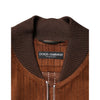 dolce & gabbana - Brown Velvet Calfskin Jacket