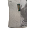 loro piana tessuto - cappotto peacoat doppiopetto grigio