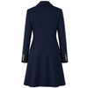 loro piana tessuto - cappotto capolavoro blu
