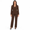off - completo giacca e pantaloni marrone